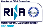 logo rina ISO 9001
